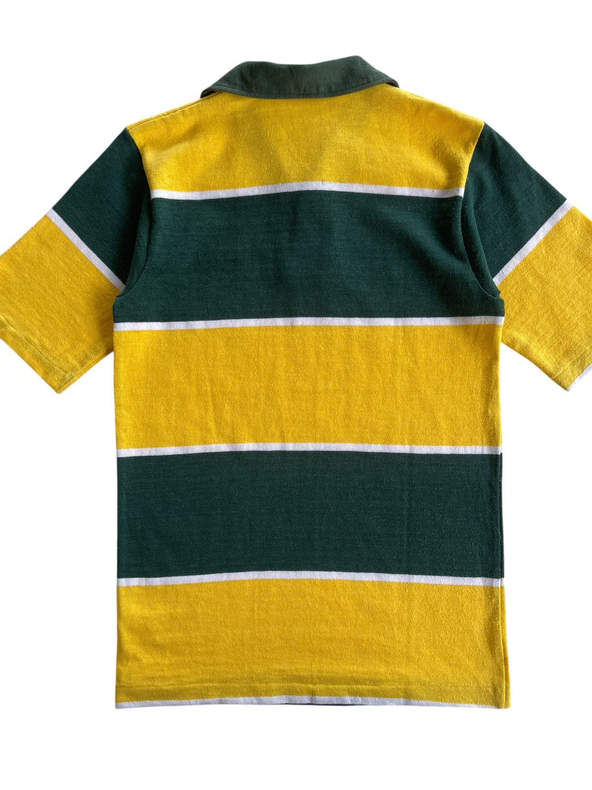 Japanese Brand Vintage Rio Brothers Rugby Shirt (Fit To S) Size US S / EU 44-46 / 1 - 4 Thumbnail