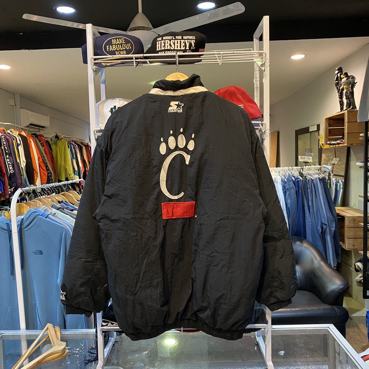 MLB × Starter × Vintage Vintage 90s Starter MLB Cincinnati Reds Starter Jacket Size US L / EU 52-54 / 3 - 1 Thumbnail