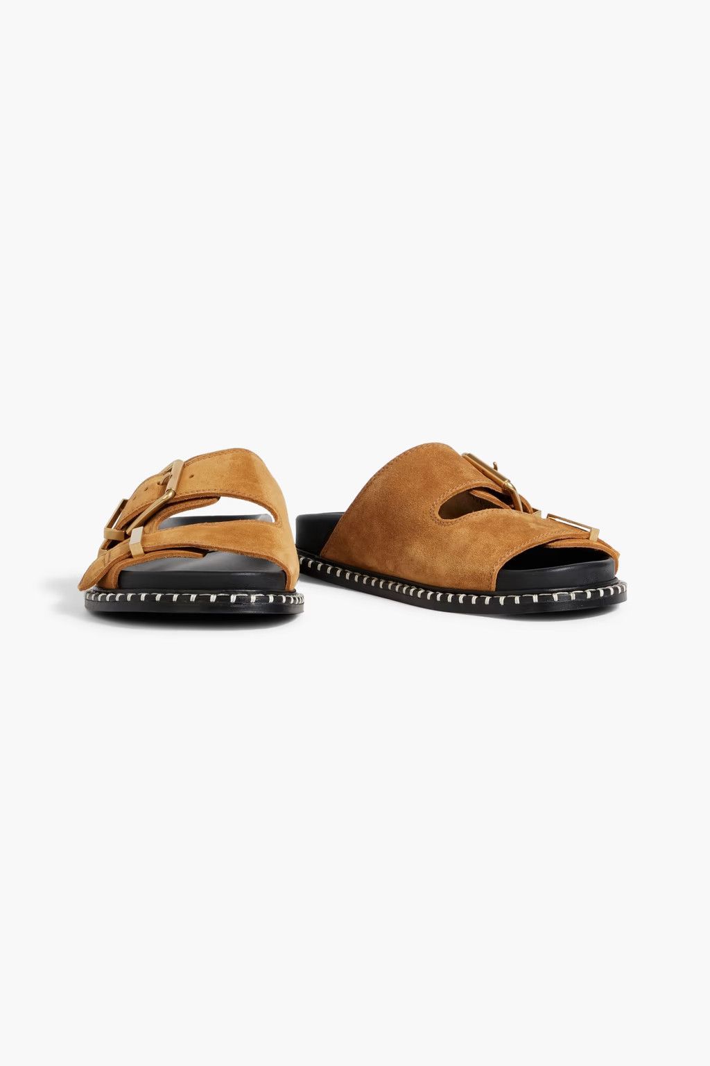 Chloe o1y0825 Leather Slippers in Camel Size US 6 / IT 36 - 4 Thumbnail