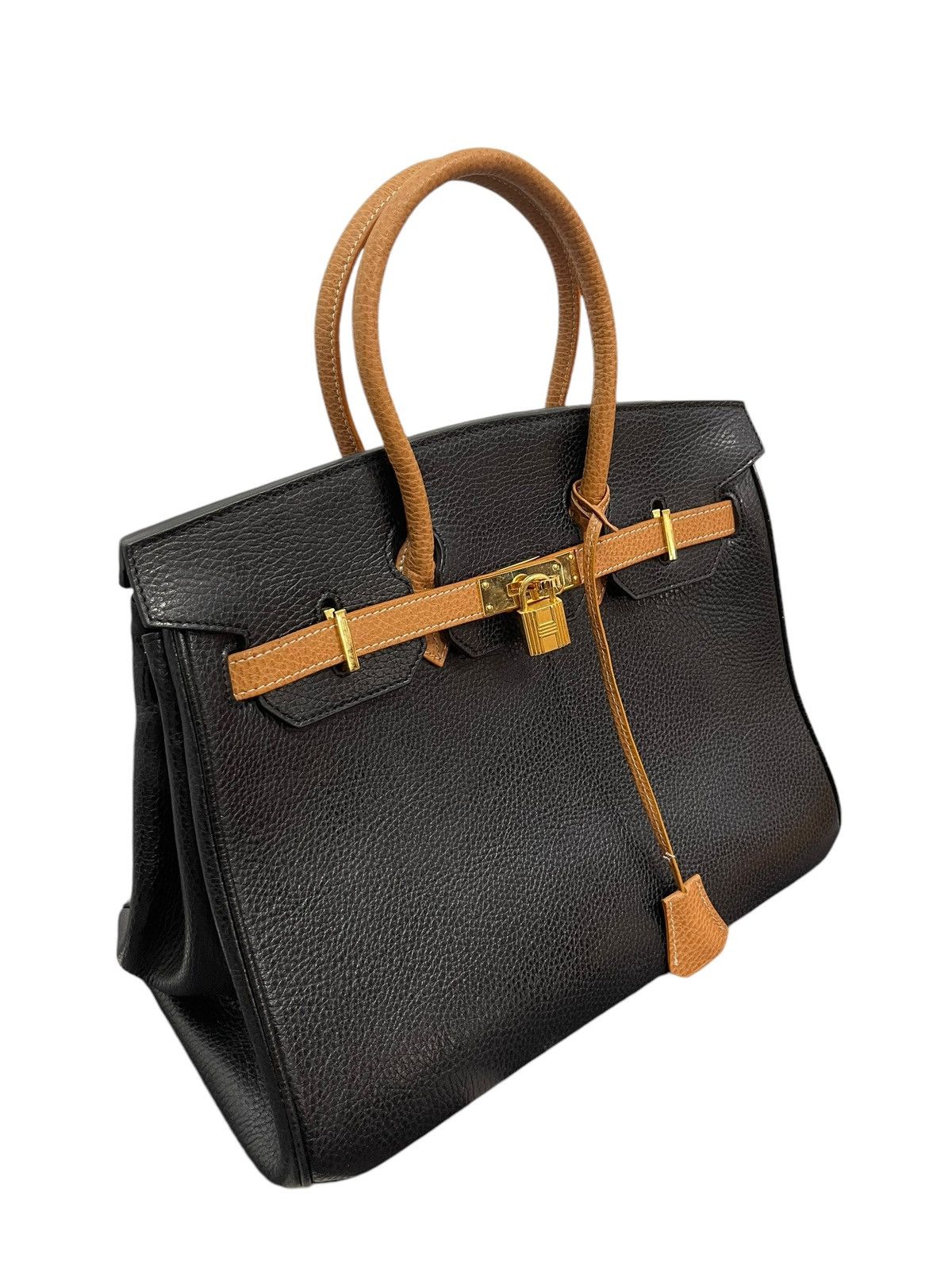Genuine Leather Birkin Bag Leather Vintage Unknown Custom 1🟩1 Size ONE SIZE - 1 Thumbnail