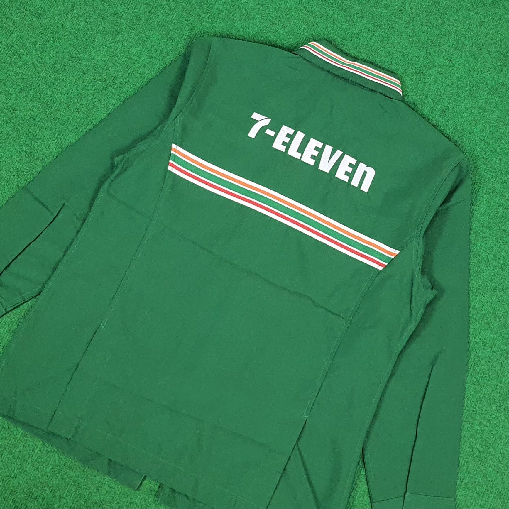 Japanese Brand Vintage 7 Eleven Staff Uniform Japan Workers Jacket Size US S / EU 44-46 / 1 - 4 Thumbnail