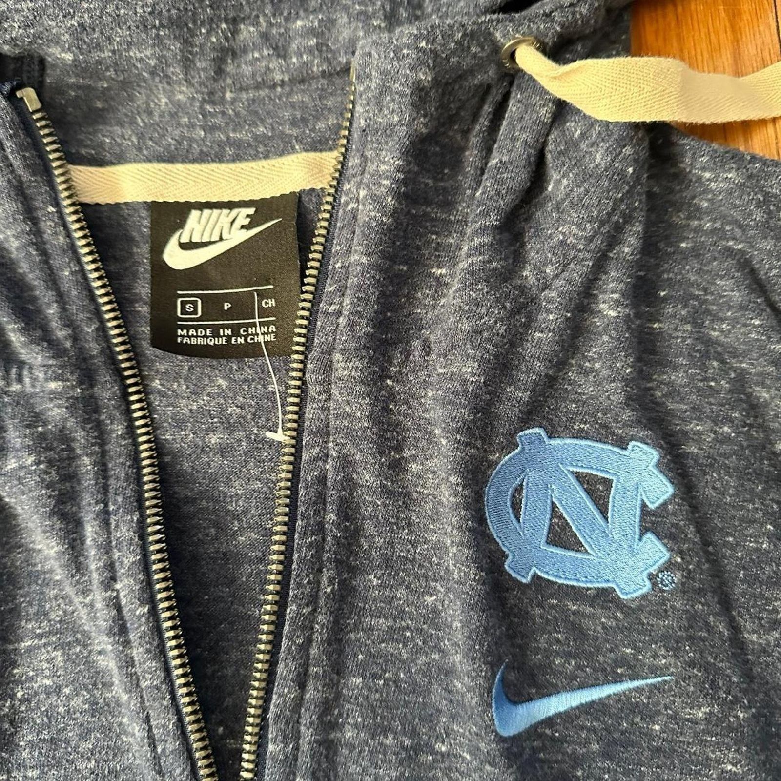Nike Nike UNC Tarheels Full Zip Hoodie Jacket Collegiate NCAA S Size US S / EU 44-46 / 1 - 2 Thumbnail