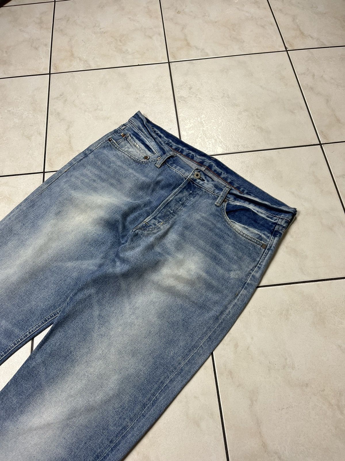 Ralph Lauren × Vintage Ralph Lauren distressed denim pants jeans y2k washed Size US 36 / EU 52 - 8 Thumbnail