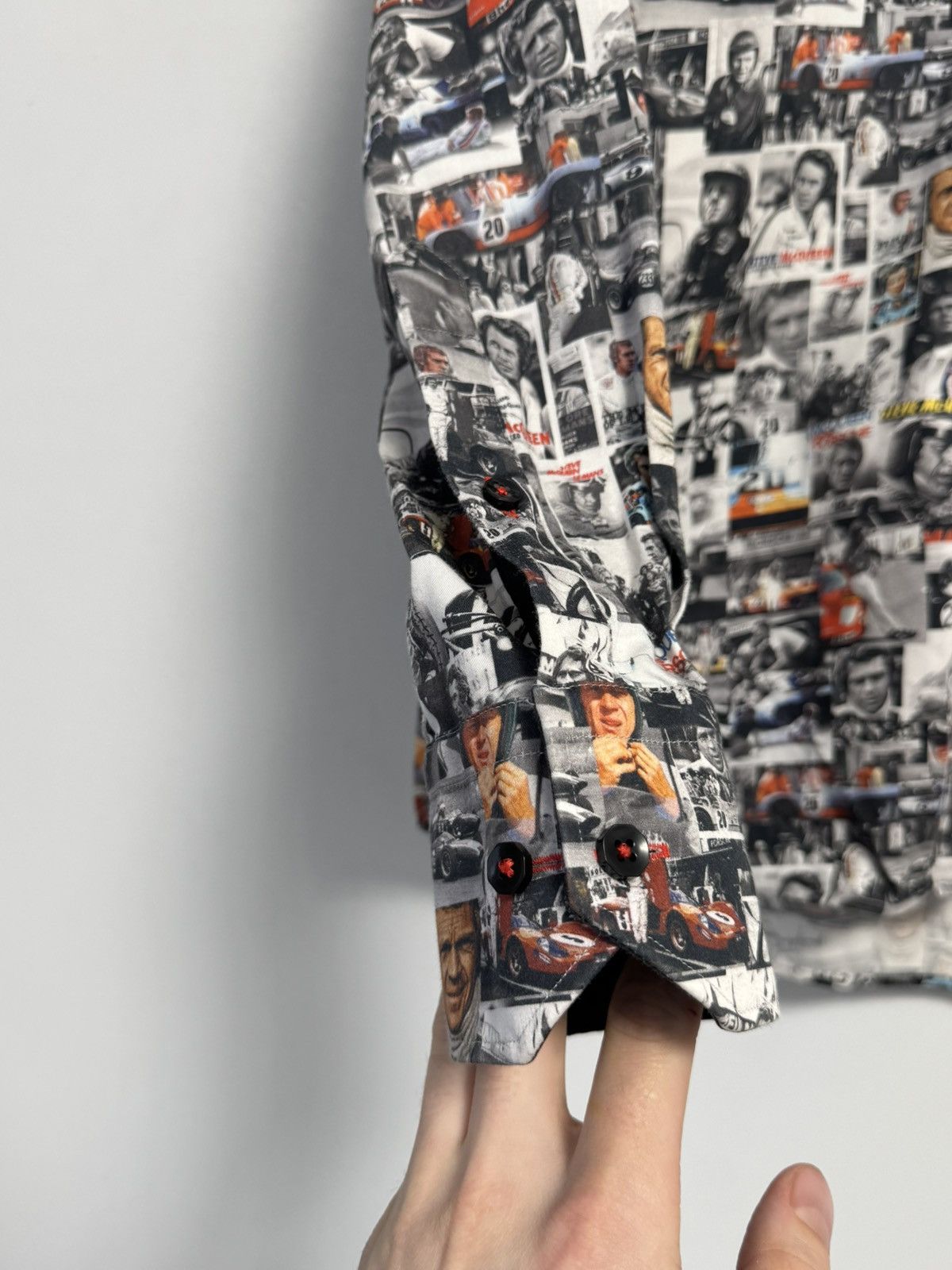 Other Claudio Lugli Couture James Dean Mens All Over Print Shirt Size US S / EU 44-46 / 1 - 8 Thumbnail