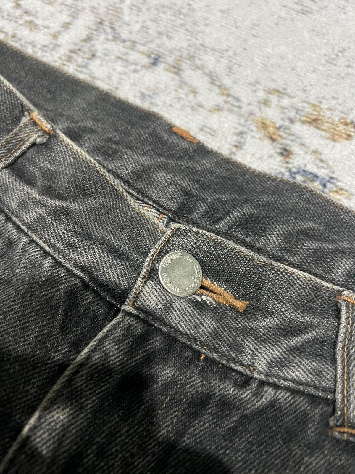 Comme des Garcons Vintage 90s Comme Des Garcons Homme Balloon Denim Size US 30 / EU 46 - 6 Thumbnail