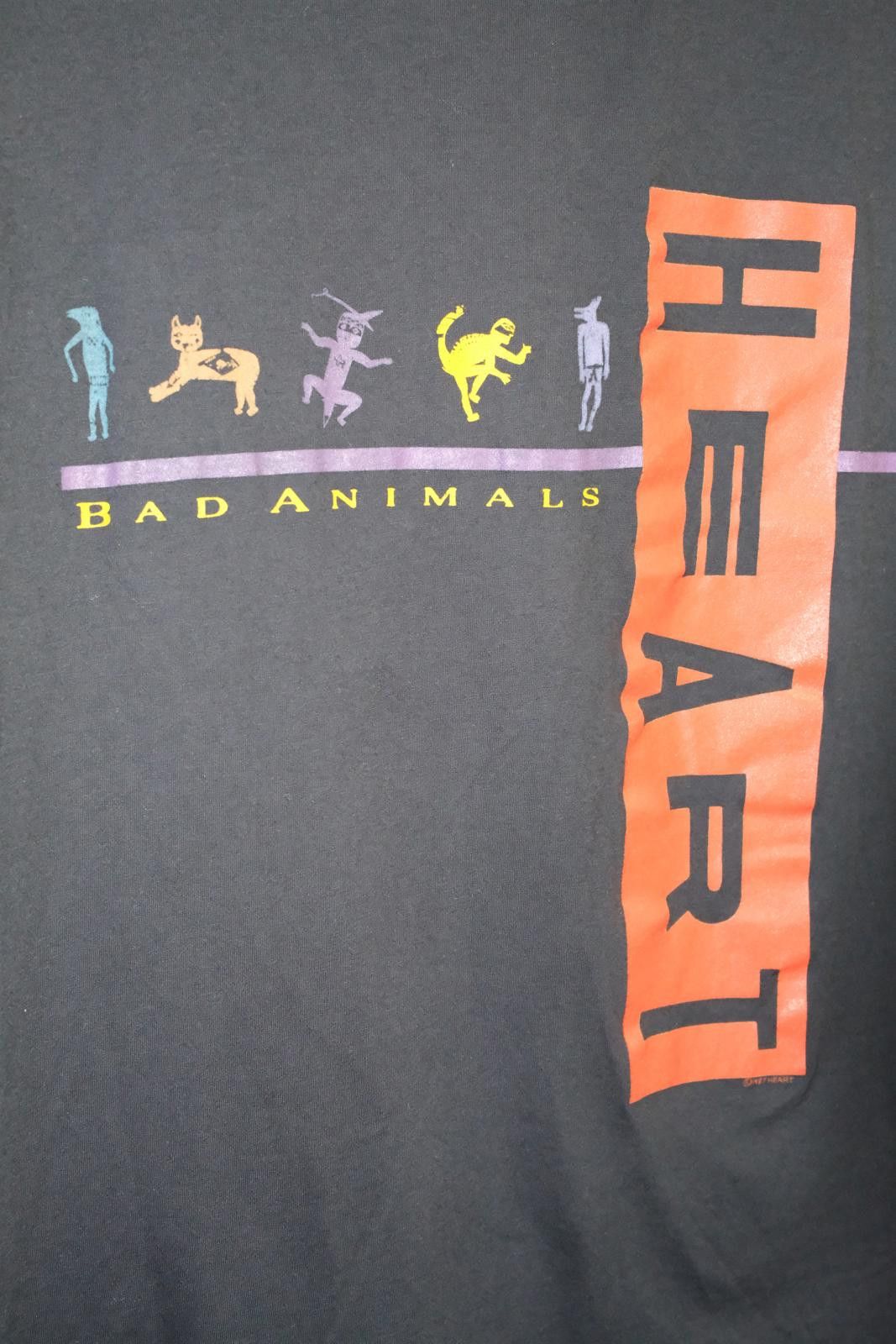 Theory 87' Screen Stars Heart Bad Animals World Tour T-Shirt Size XL / US 12-14 / IT 48-50 - 3 Thumbnail