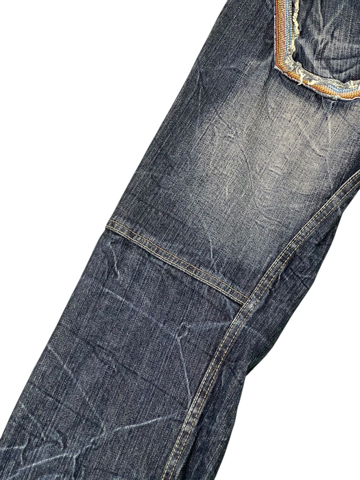 Japanese Brand Double Waist Jeans Dominate Dior Chrome hearts erd 2🟦7 Size US 32 / EU 48 - 5 Thumbnail