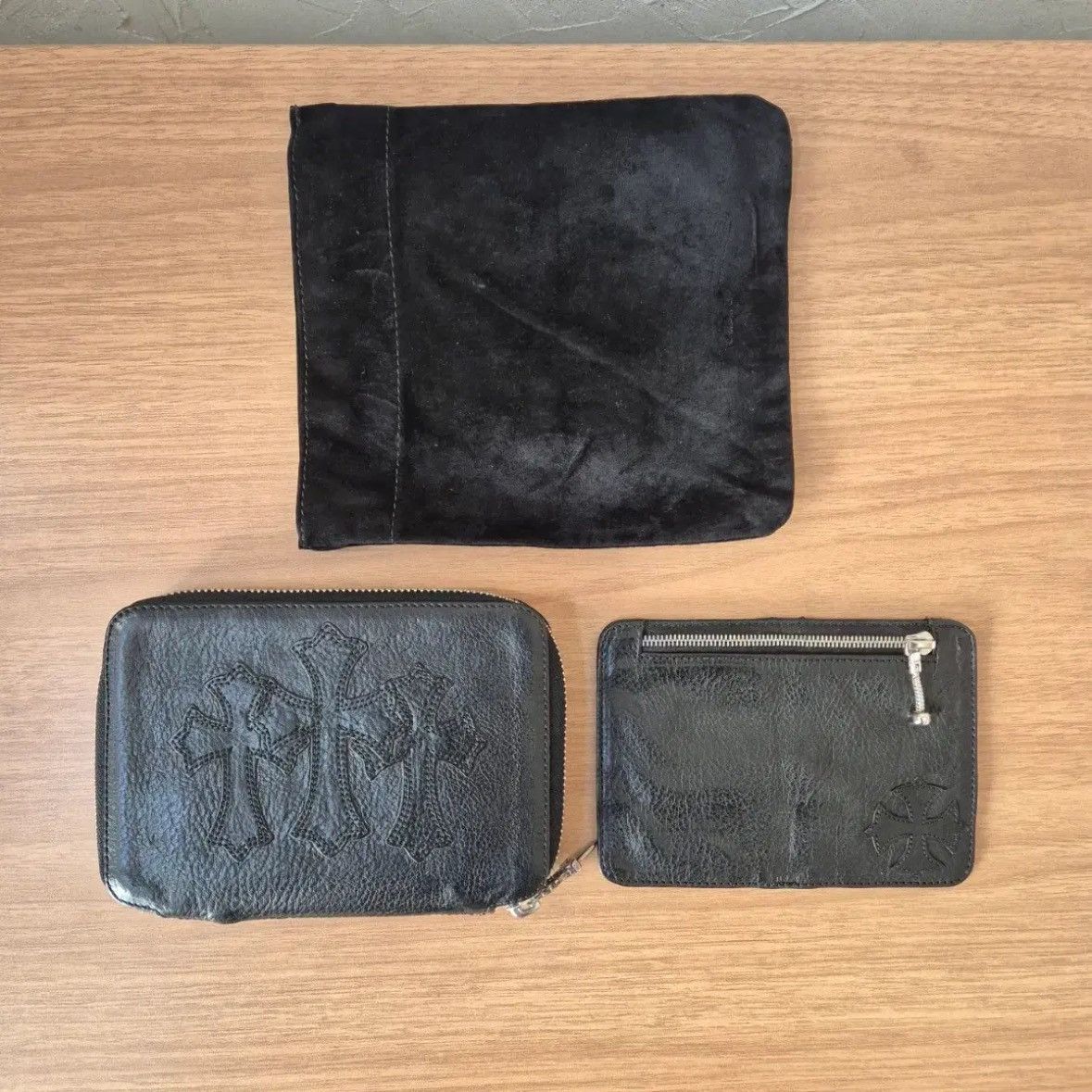 Chrome Hearts Bank Robber Zip Wallet Size ONE SIZE - 1 Thumbnail