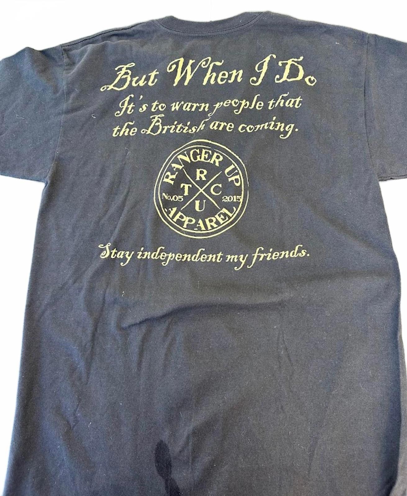 Other Ranger Up Paul Revere Graphic Tee M Size US M / EU 48-50 / 2 - 2 Thumbnail