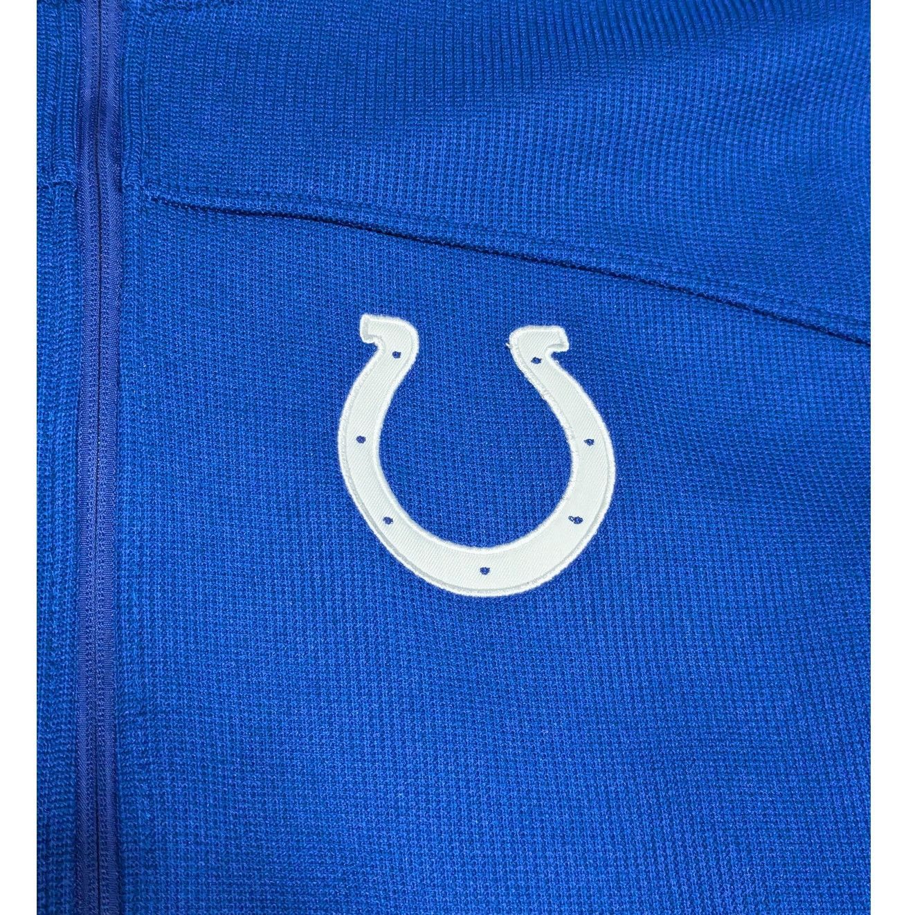 NFL NFL Indianapolis Colts Full Zip Jacket Mens XXL Knit Royal Size US XXL / EU 58 / 5 - 3 Thumbnail