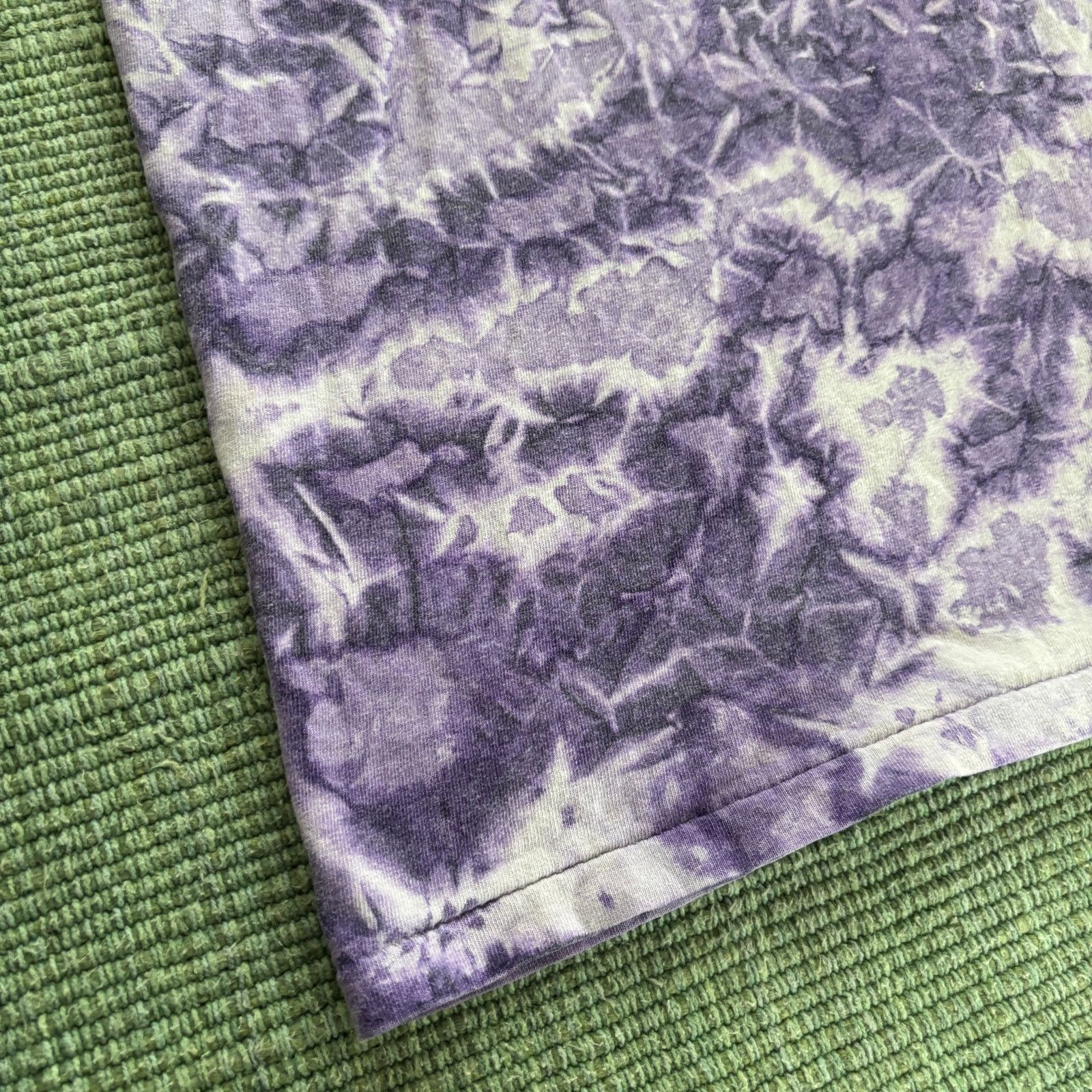 NFL × Vintage Vintage 1990s Tie Dye Minnesota Vikings Single Stitched Tee Size US XL / EU 56 / 4 - 7 Thumbnail