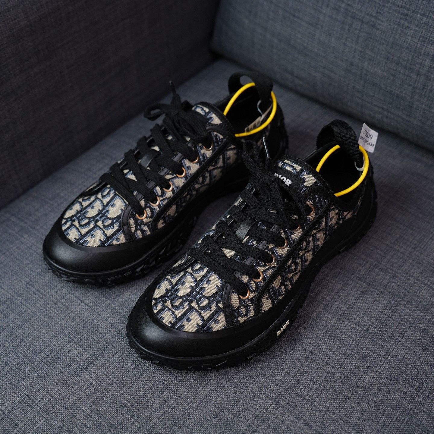 Dior Dior Black Lowtop Sneakers 9 Men Size US 9 / EU 42 - 1 Thumbnail