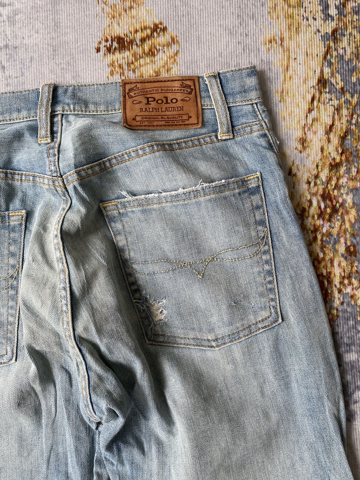 Ralph Lauren Polo Ralph Lauren Distressed Denim Size US 29 - 14 Thumbnail