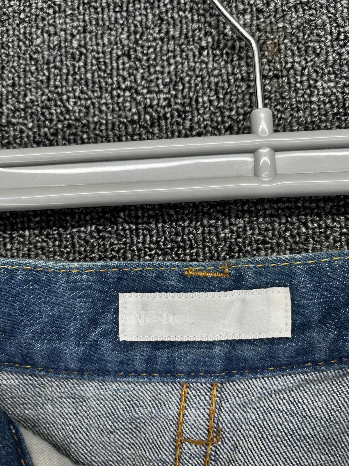 Issey Miyake Vintage Issey Miyake Ne-Net Rare Denim Midi Skirts Size 28" / US 6 / IT 42 - 5 Thumbnail