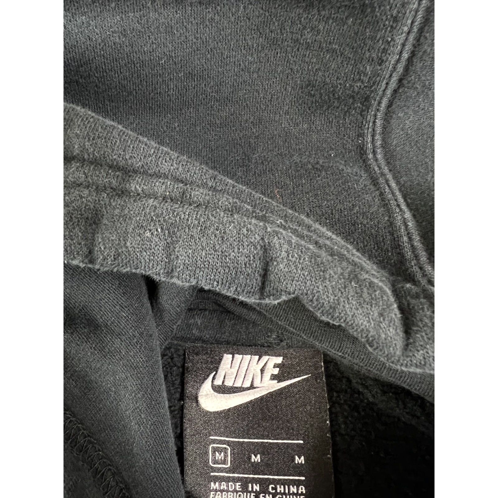 Nike Nike Sportswear Hoodie Mens M Black Fleece Sweatshirt Pullover Size Medium (Hoodie) Size US M / EU 48-50 / 2 - 5 Thumbnail