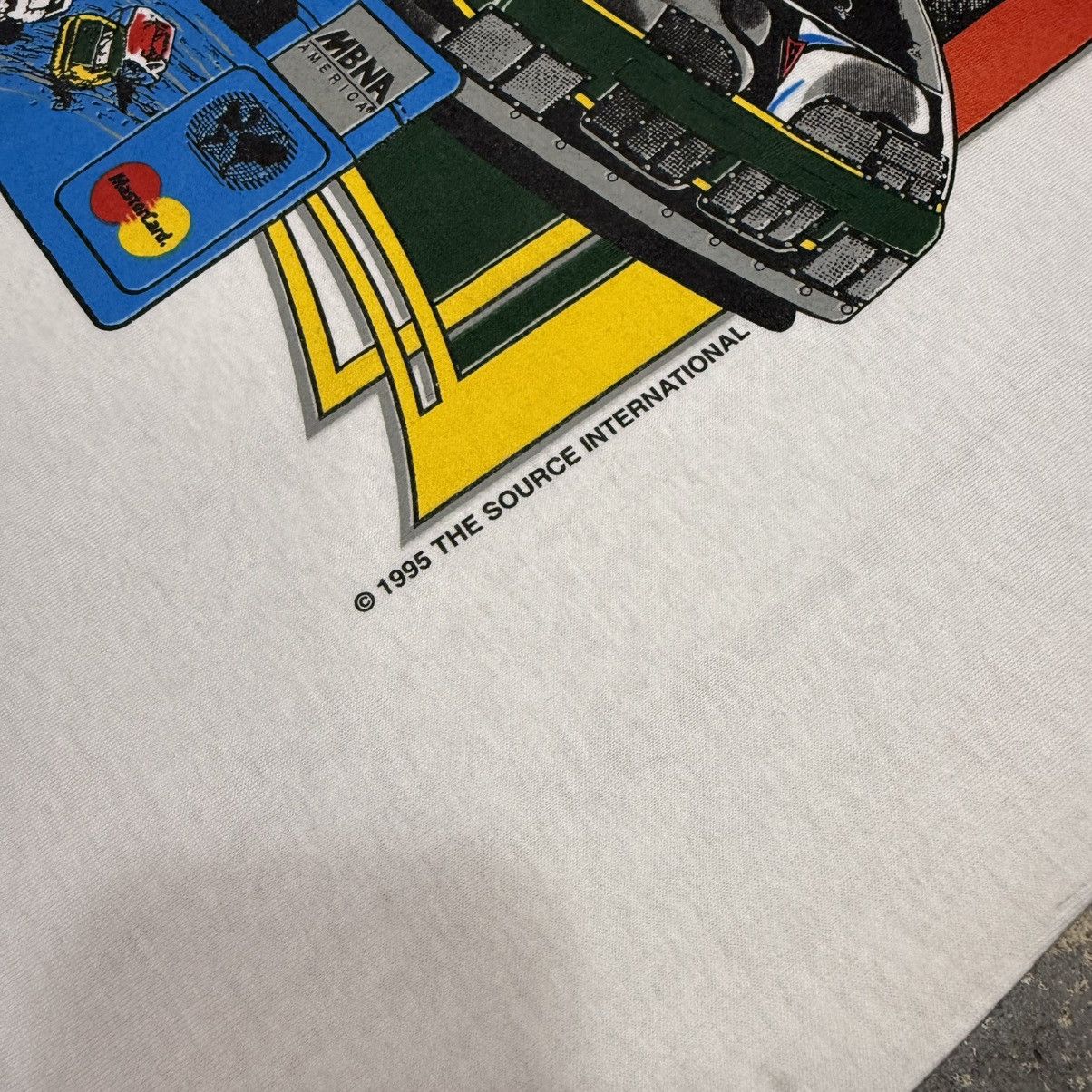 NASCAR Vintage MBNA 1995 Winston Cup Nascar Racing Tshirt Size US L / EU 52-54 / 3 - 10 Thumbnail