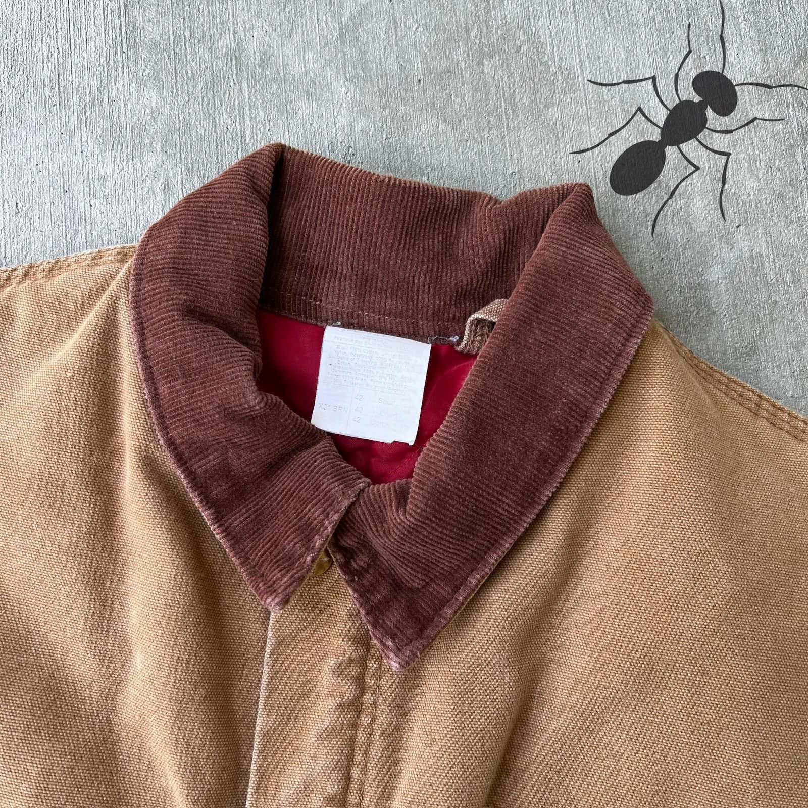 Carhartt × Vintage Carhartt brown cropped Detroit style work wear jacket Size US M / EU 48-50 / 2 - 7 Thumbnail