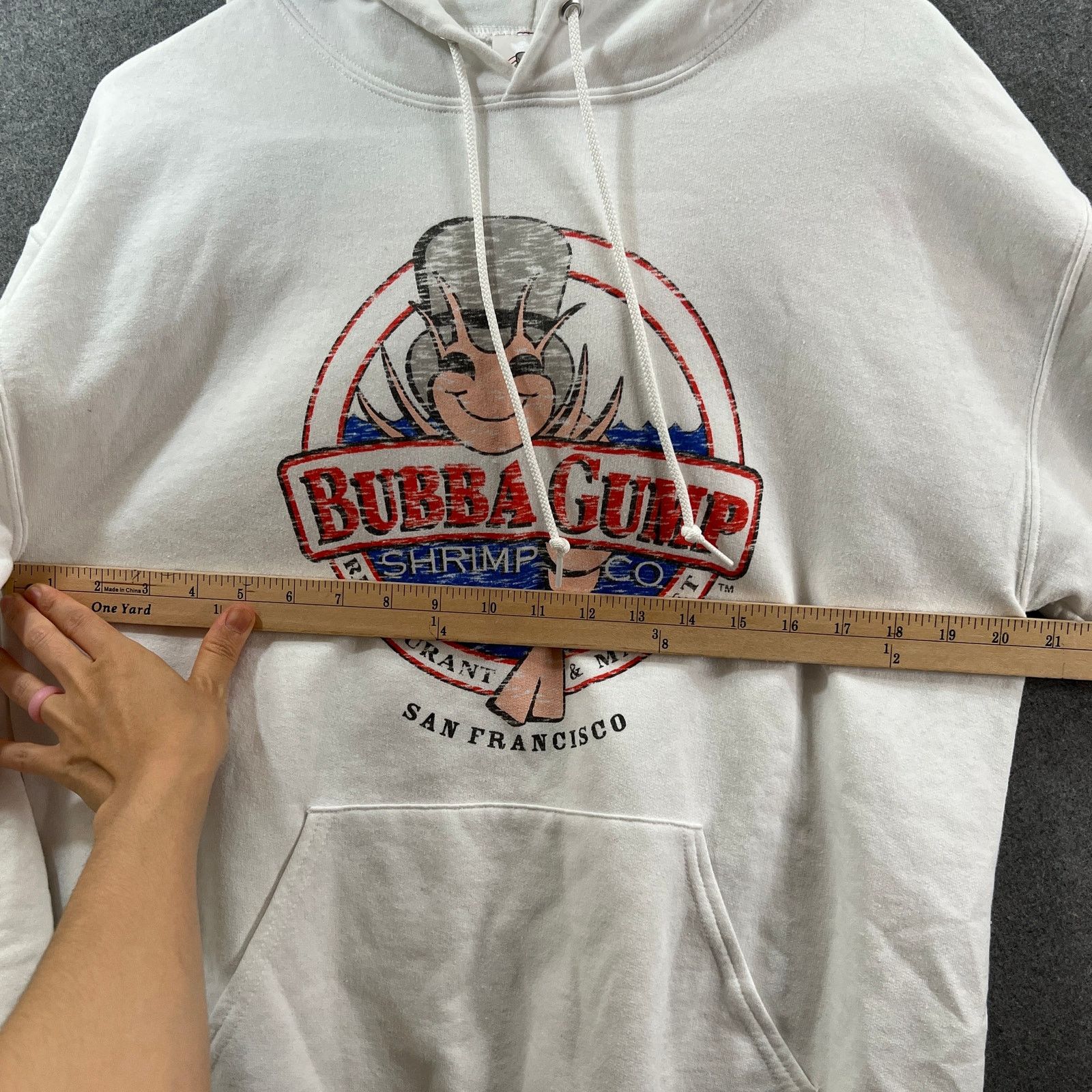 Other Bubba Gump Shrimp San Francisco Hoodie White Jacket Size M Size US M / EU 48-50 / 2 - 5 Thumbnail