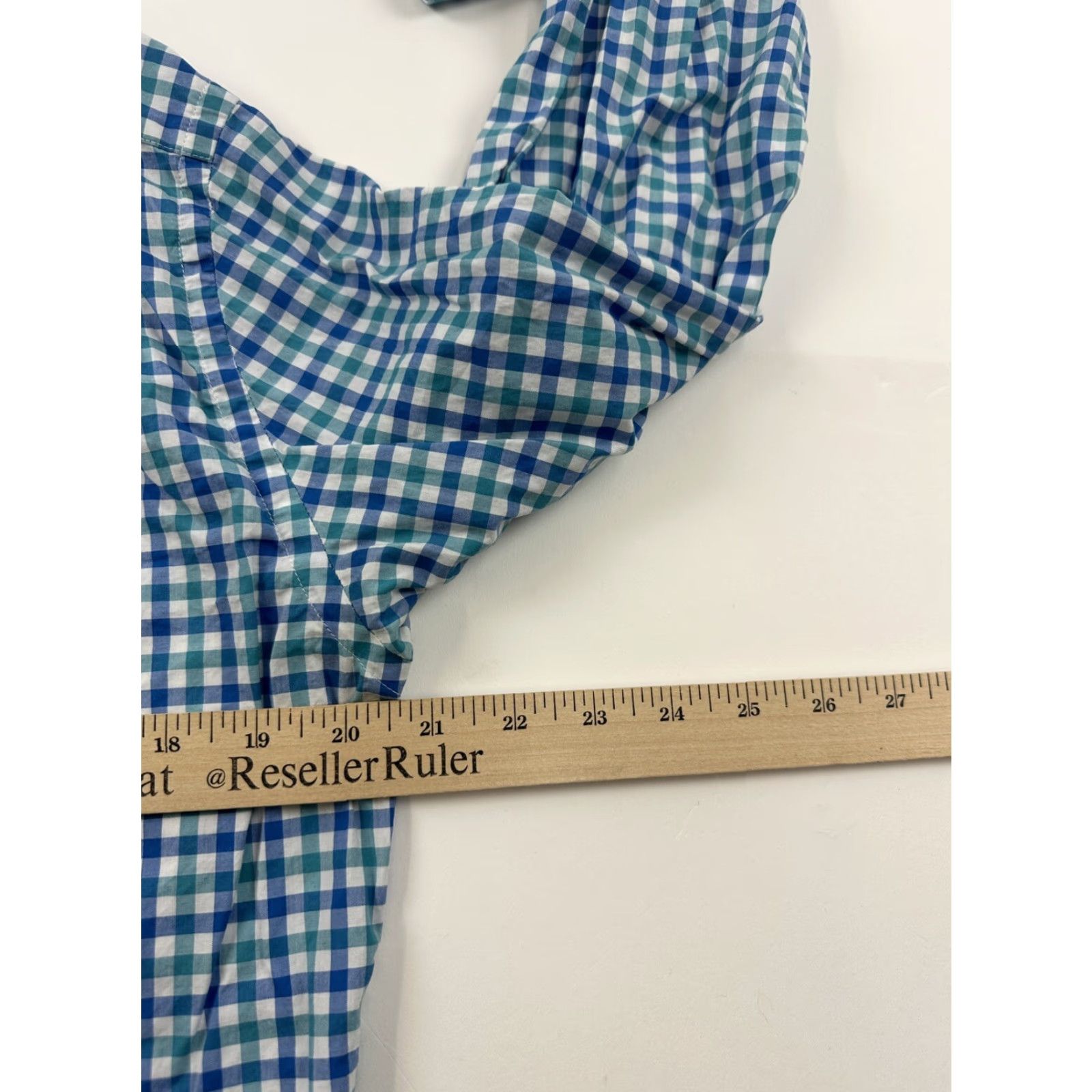 J.Crew J.Crew Shirt Men’s Medium Blue Gingham Plaid Ludlow 120’s 2 Ply Button Up Size US M / EU 48-50 / 2 - 6 Thumbnail
