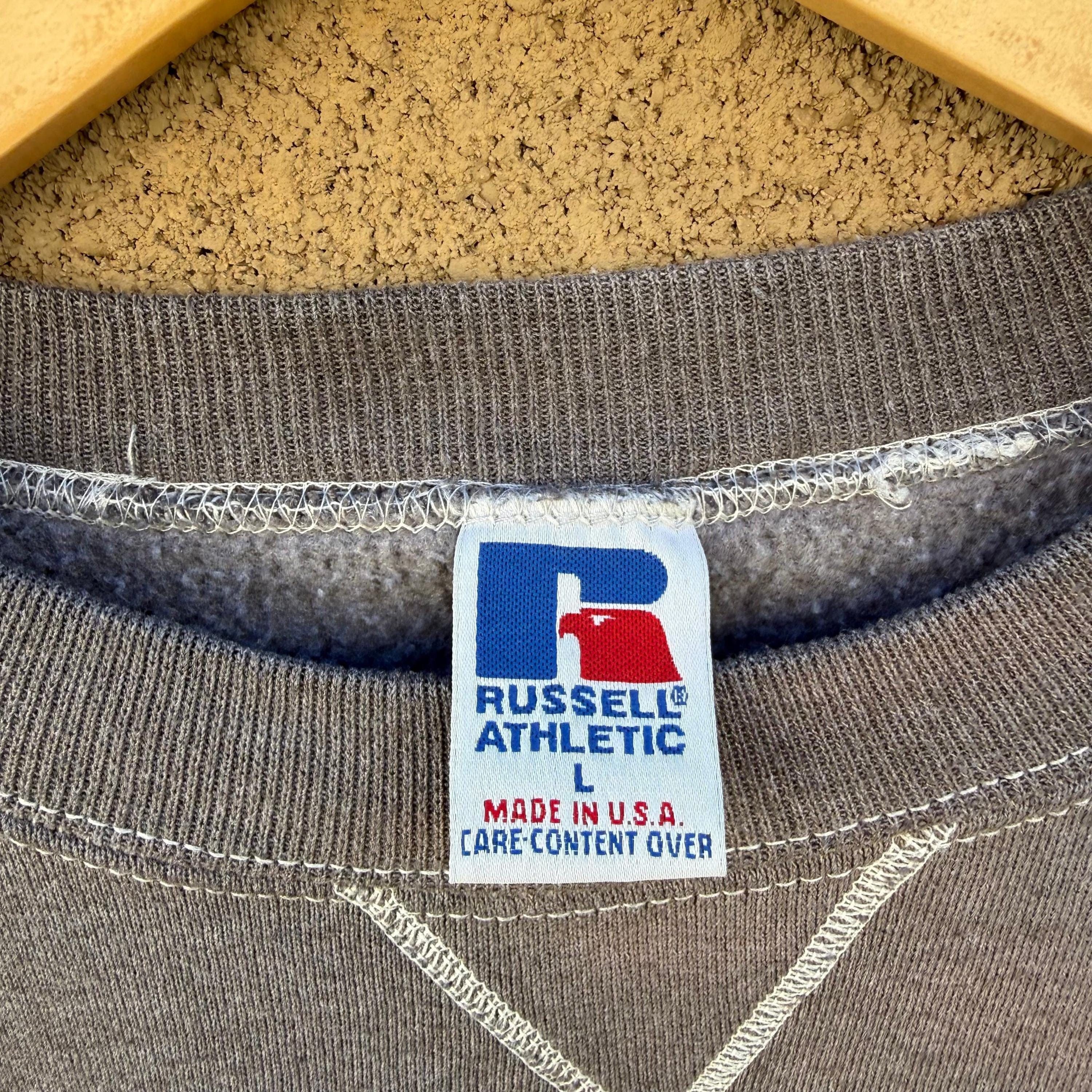 Russell Athletic 90's Russell Athletic Faded Overdyed Crewneck Sweatshirt Size US M / EU 48-50 / 2 - 4 Thumbnail
