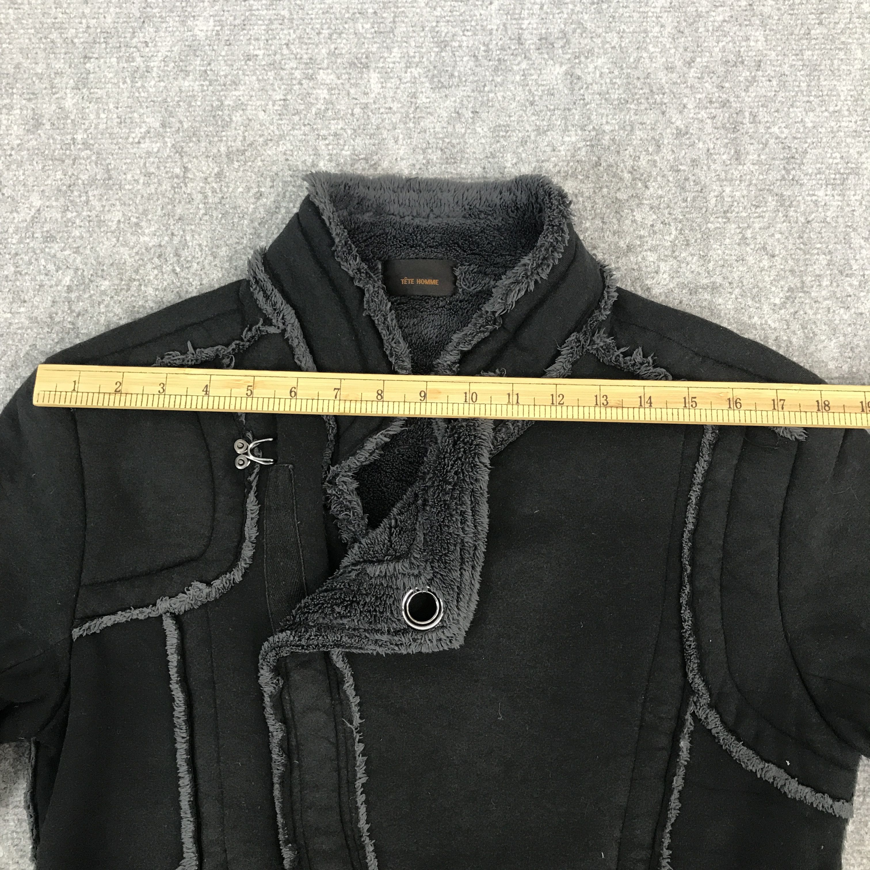 Designer × Japanese Brand × Tete Homme Rare Tete Homme Velvet Punk Style Jacket Size US S / EU 44-46 / 1 - 5 Thumbnail