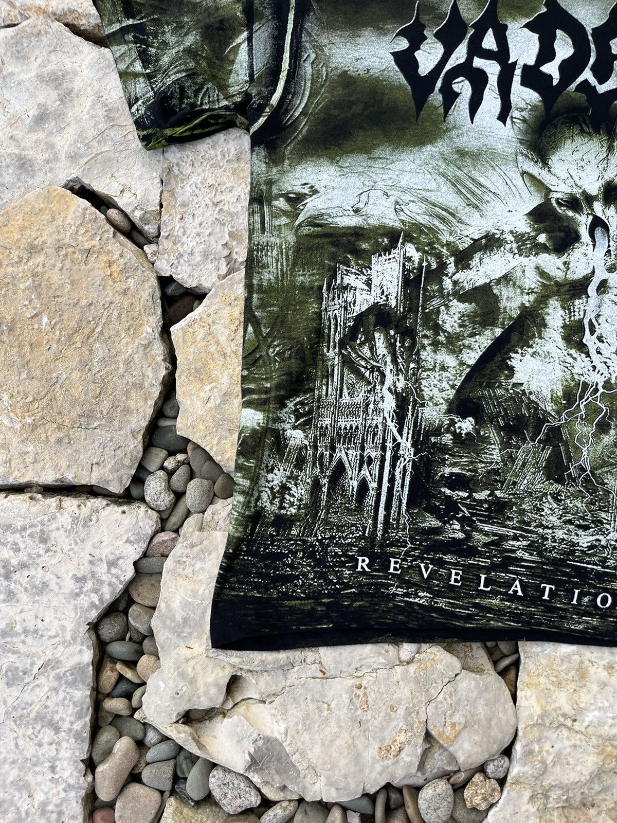 Band Tees × Vintage Vintage OG Vader Revelations y2k all over print tee rare Size US L / EU 52-54 / 3 - 7 Thumbnail