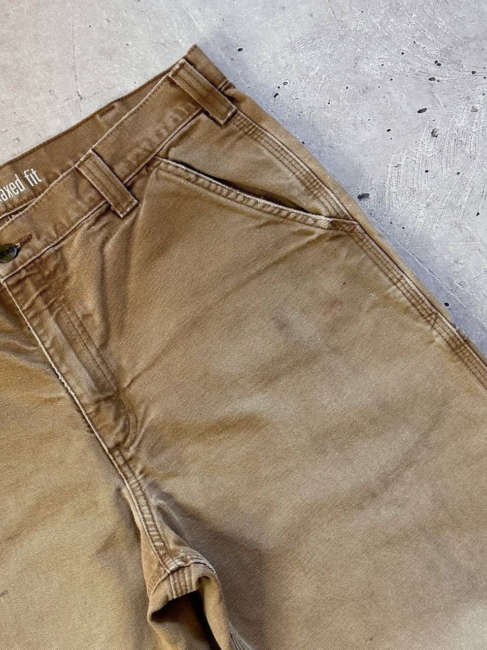 Carhartt × Vintage Carhartt Vintage Baggy Fit Faded Jeans Size US 34 / EU 50 - 10 Thumbnail