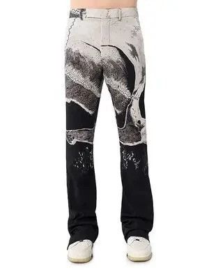 Amiri Amiri Wool Flare Pants Size US 30 / EU 46 - 1 Thumbnail