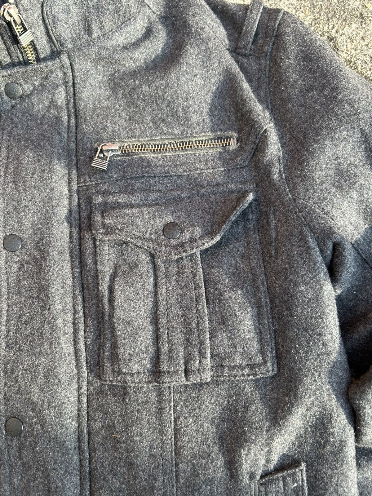 HIDEAWAYS Japanese Hideaway Nicole Wool Utility Jacket Size US S / EU 44-46 / 1 - 4 Thumbnail