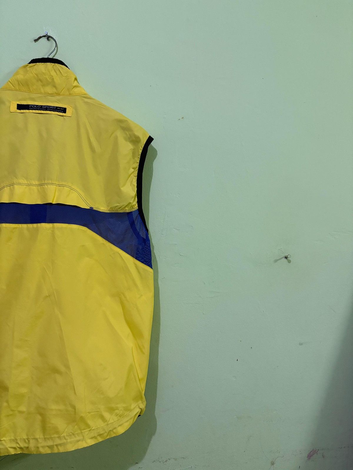 Polo Ralph Lauren × Vintage Vintage Polo Sport Nylon Vest Design Size US L / EU 52-54 / 3 - 7 Thumbnail