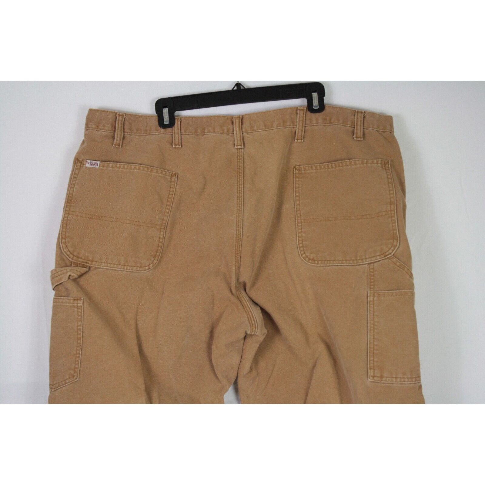 Big Mac BIG MAC Carpenter Work Pants Tan Duck Canvas Utility 46x36 Size US 44 / EU 60 - 4 Thumbnail