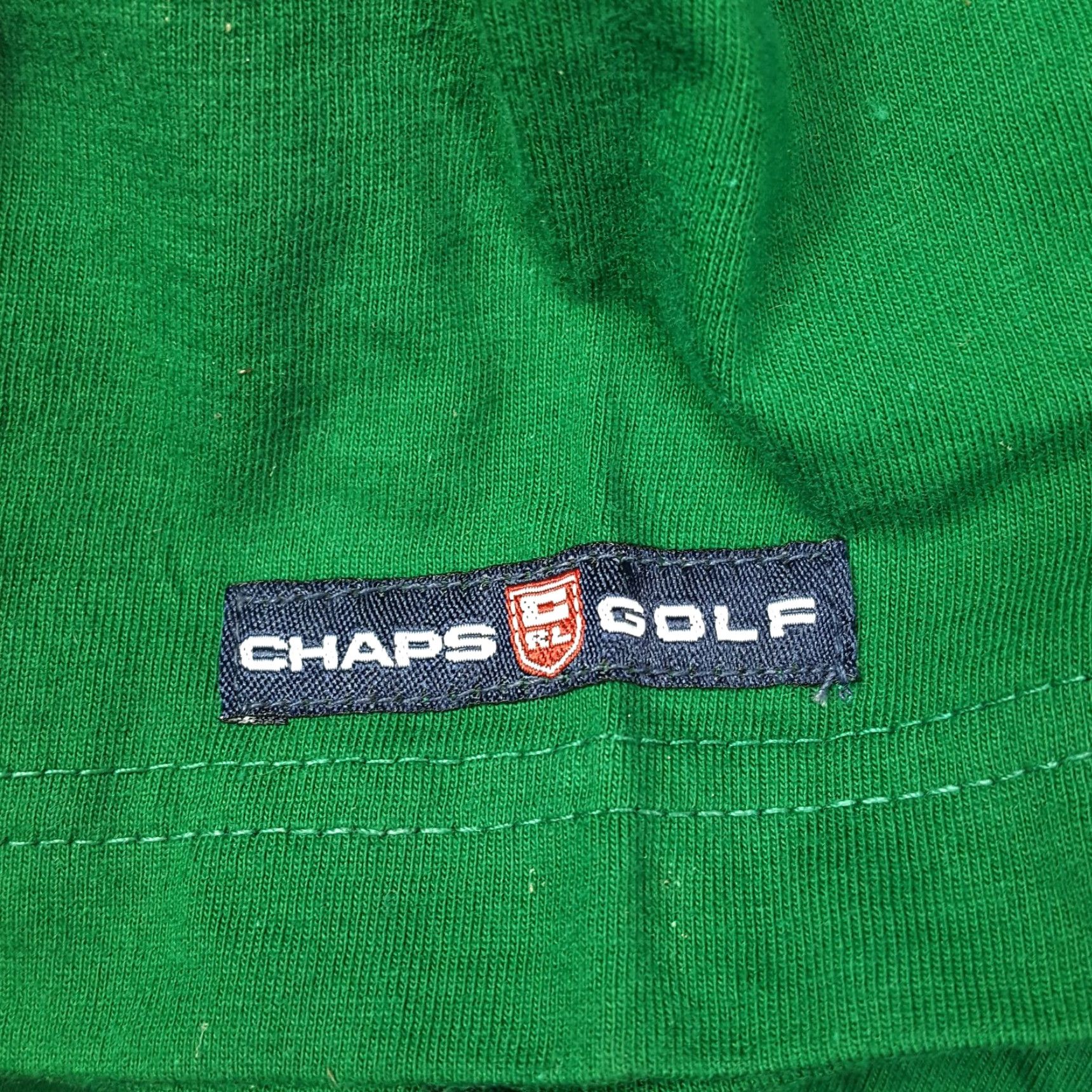 Ralph Lauren VTG Ralph Lauren Chaps Forrest Green Men's Medium Pocket Golf Sports T Shirt 90s Size US M / EU 48-50 / 2 - 4 Thumbnail