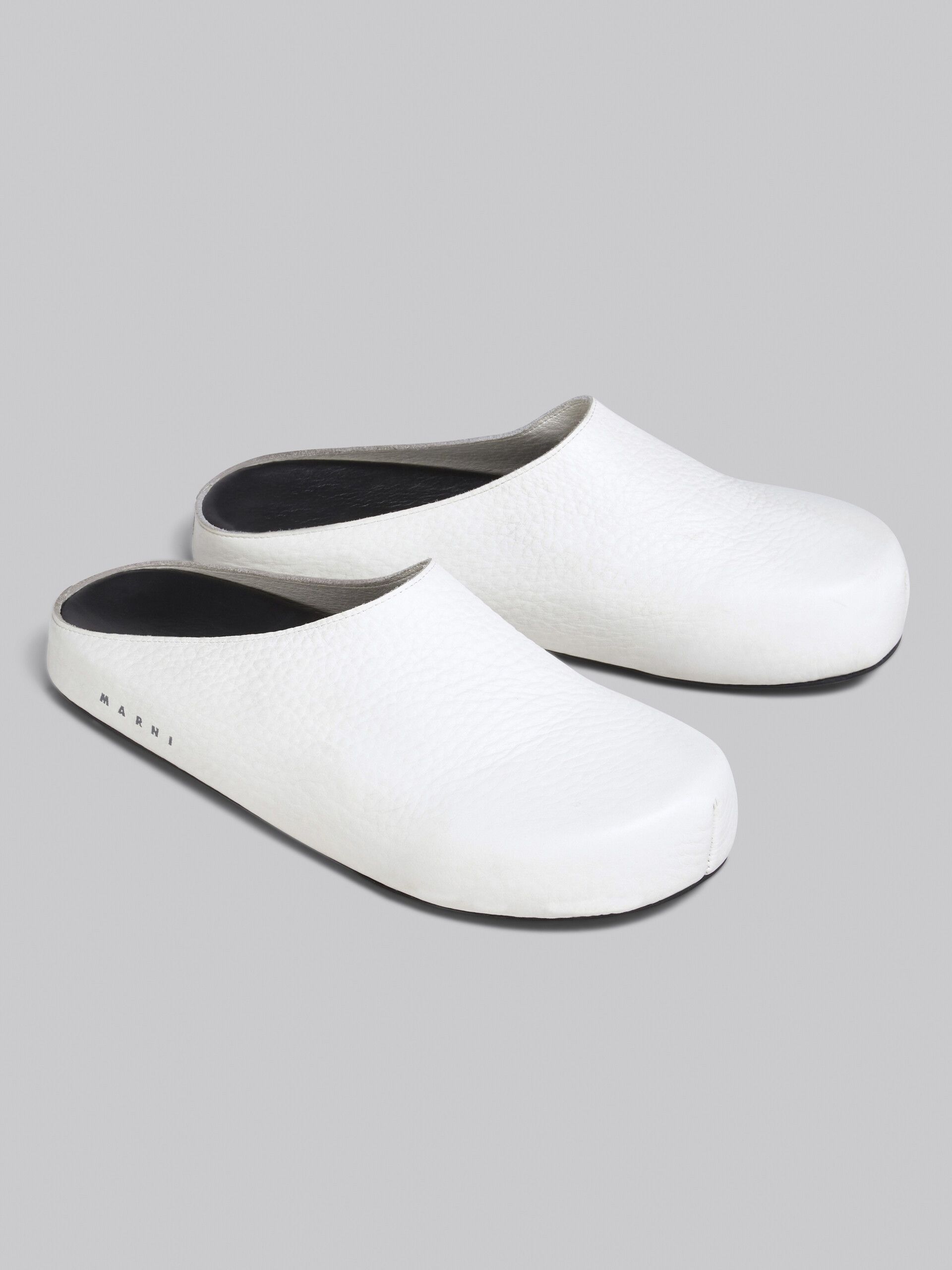 Marni o1y1025 Mules in White Size US 7 / IT 37 - 4 Thumbnail