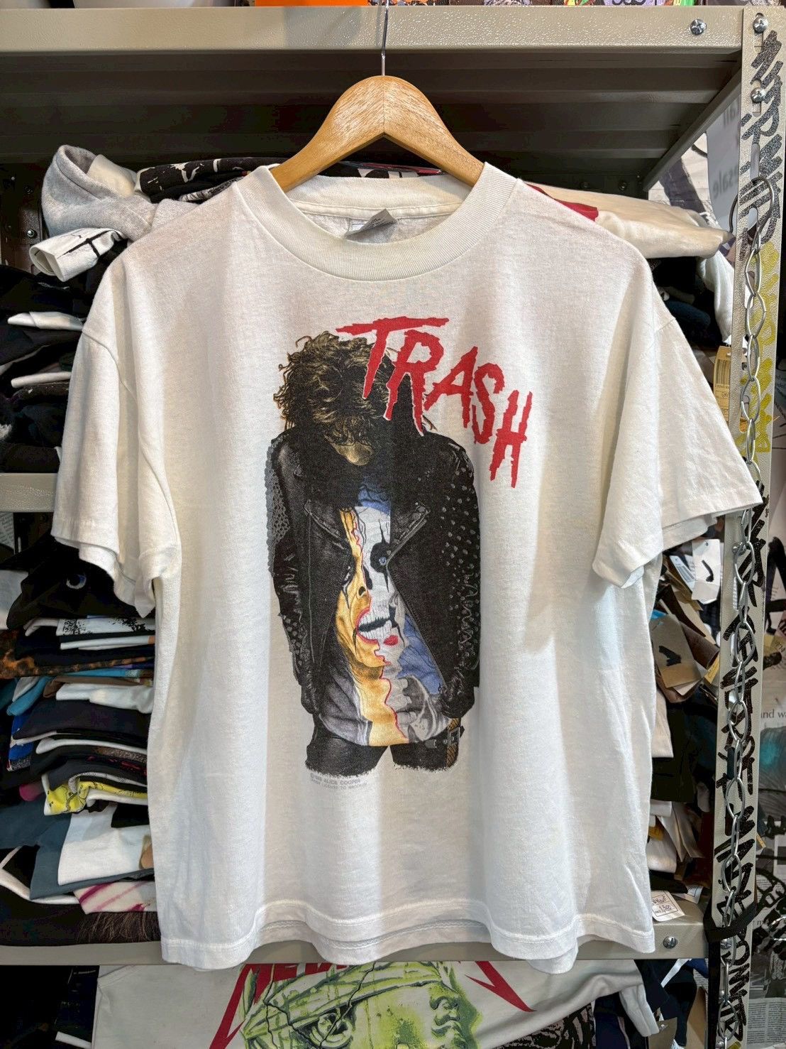 Band Tees Alice Cooper Trashes 1990’s Size US L / EU 52-54 / 3 - 1 Thumbnail