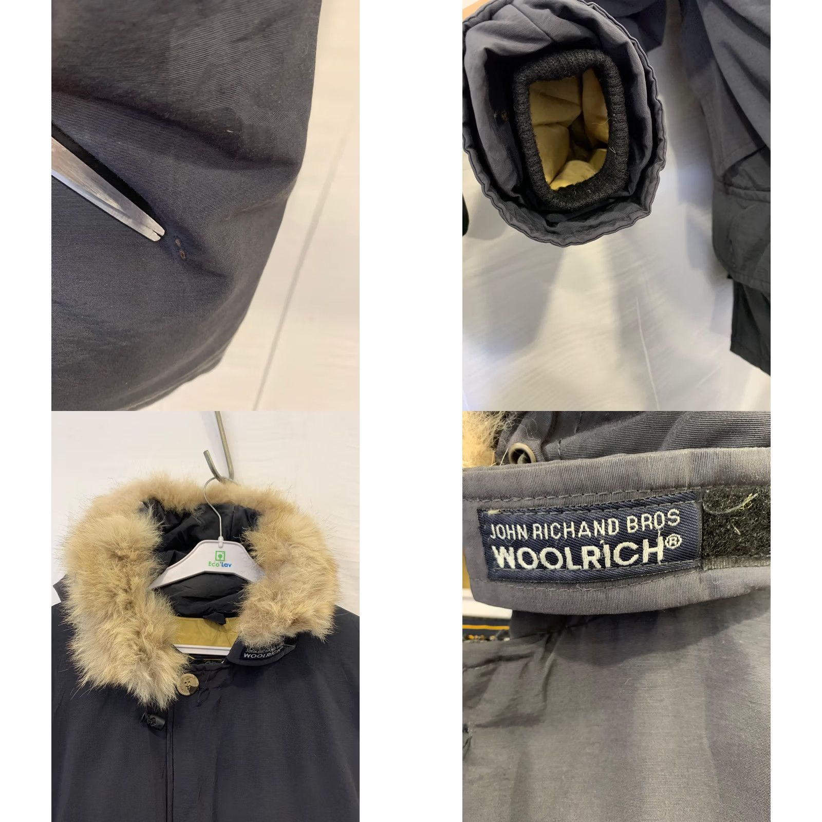 Vintage Woolrich Arctic Parka Men’s XXL Black Fur Hood 100% Down Vintage USA Made #rm Size US XXL / EU 58 / 5 - 10 Thumbnail