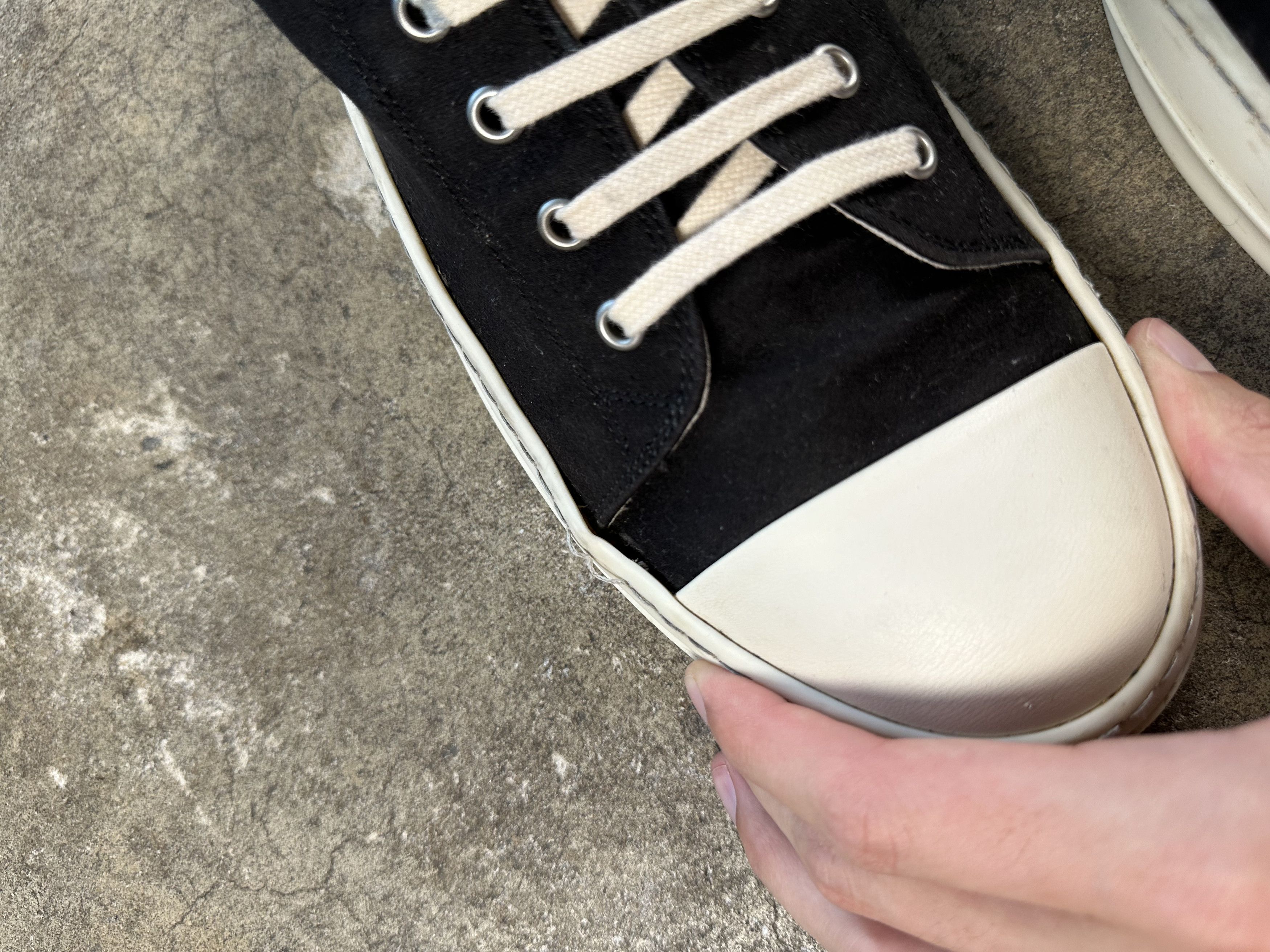 Rick Owens Rick Owens DRKSHDW Ramones Low Woven Slip-on Size US 10 / EU 43 - 12 Thumbnail