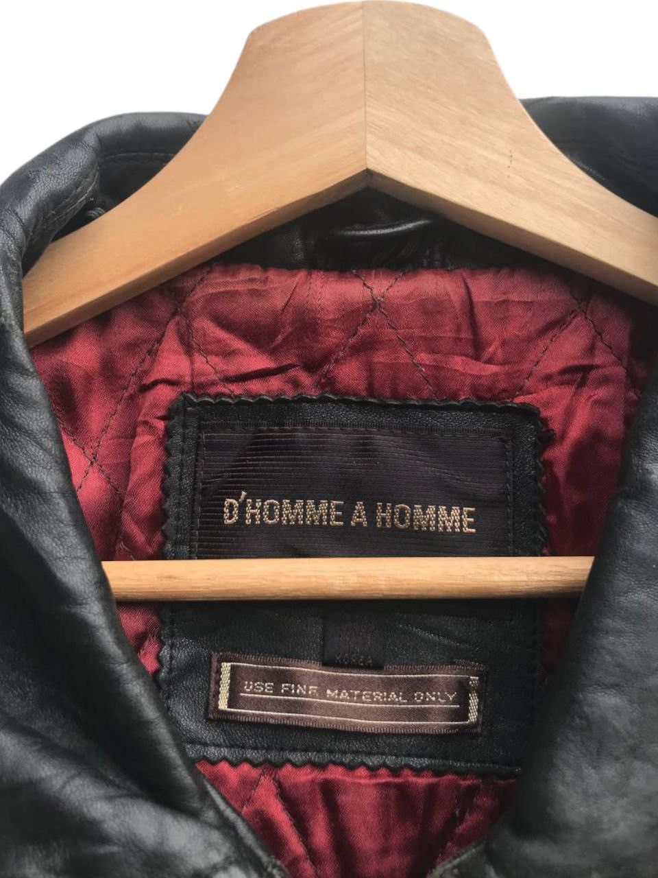 Leather Vintage D’homme A Homme Leather Jacket Size US L / EU 52-54 / 3 - 16 Thumbnail