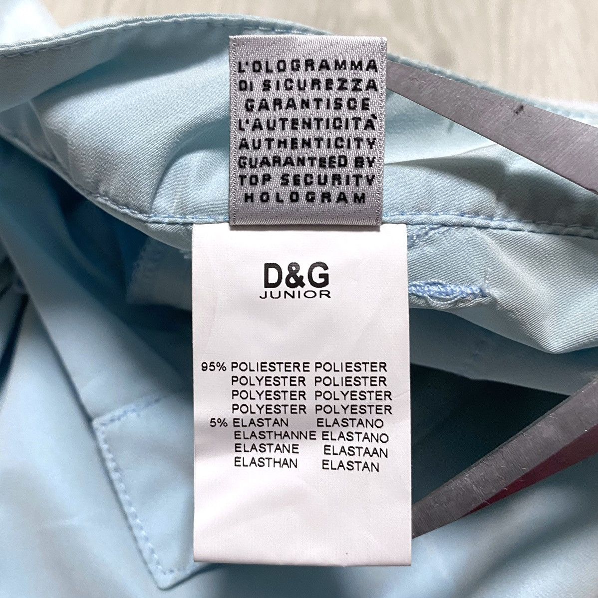 Dolce & Gabbana NWT Women’s Junior D&G Blue Polyester Shorts Capri Size 26" / US 2 / IT 38 - 13 Thumbnail