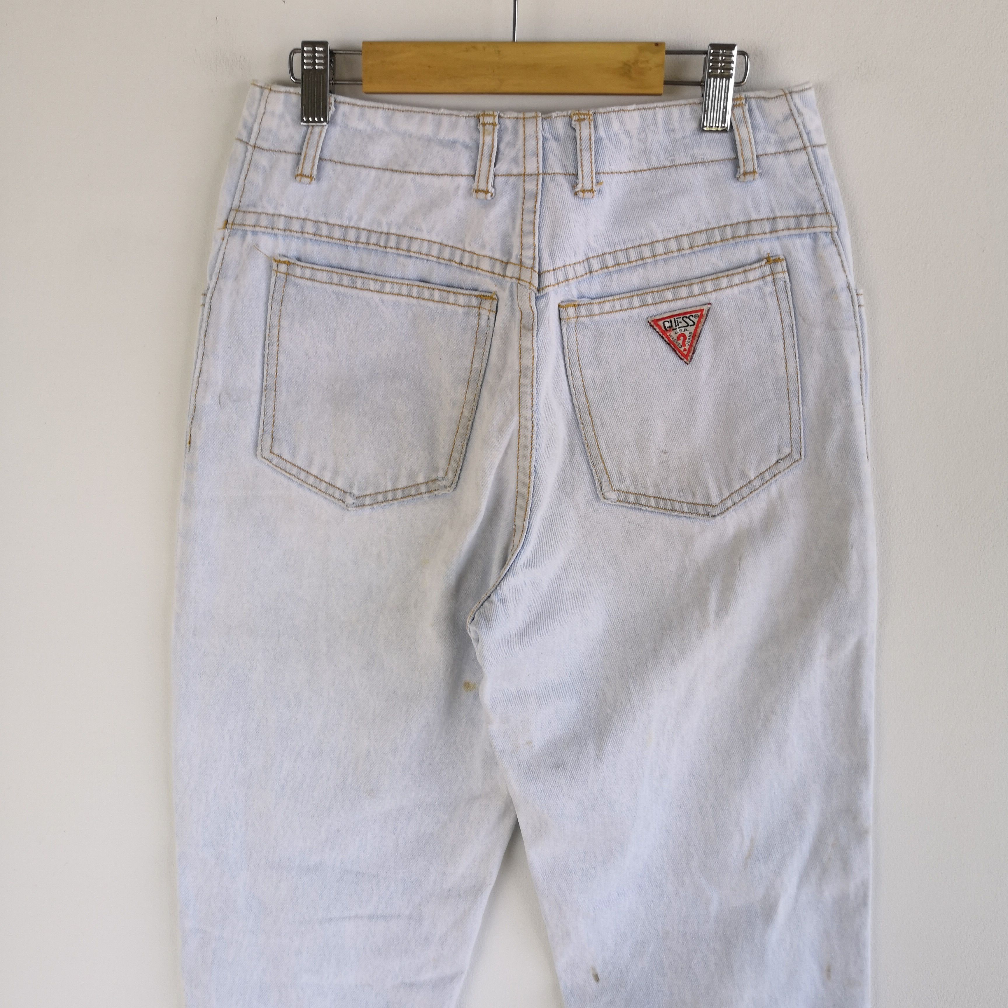 Guess Vintage Guess Denim Light Washes Jeans Pants Size 26" / US 2 / IT 38 - 4 Thumbnail