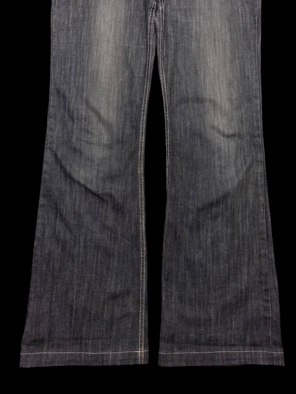 GOSTAR DE FUGA FLARE Vintage Lacoupe Pour Remme Japan Designer Mudwash Jean Size US 34 / EU 50 - 19 Thumbnail