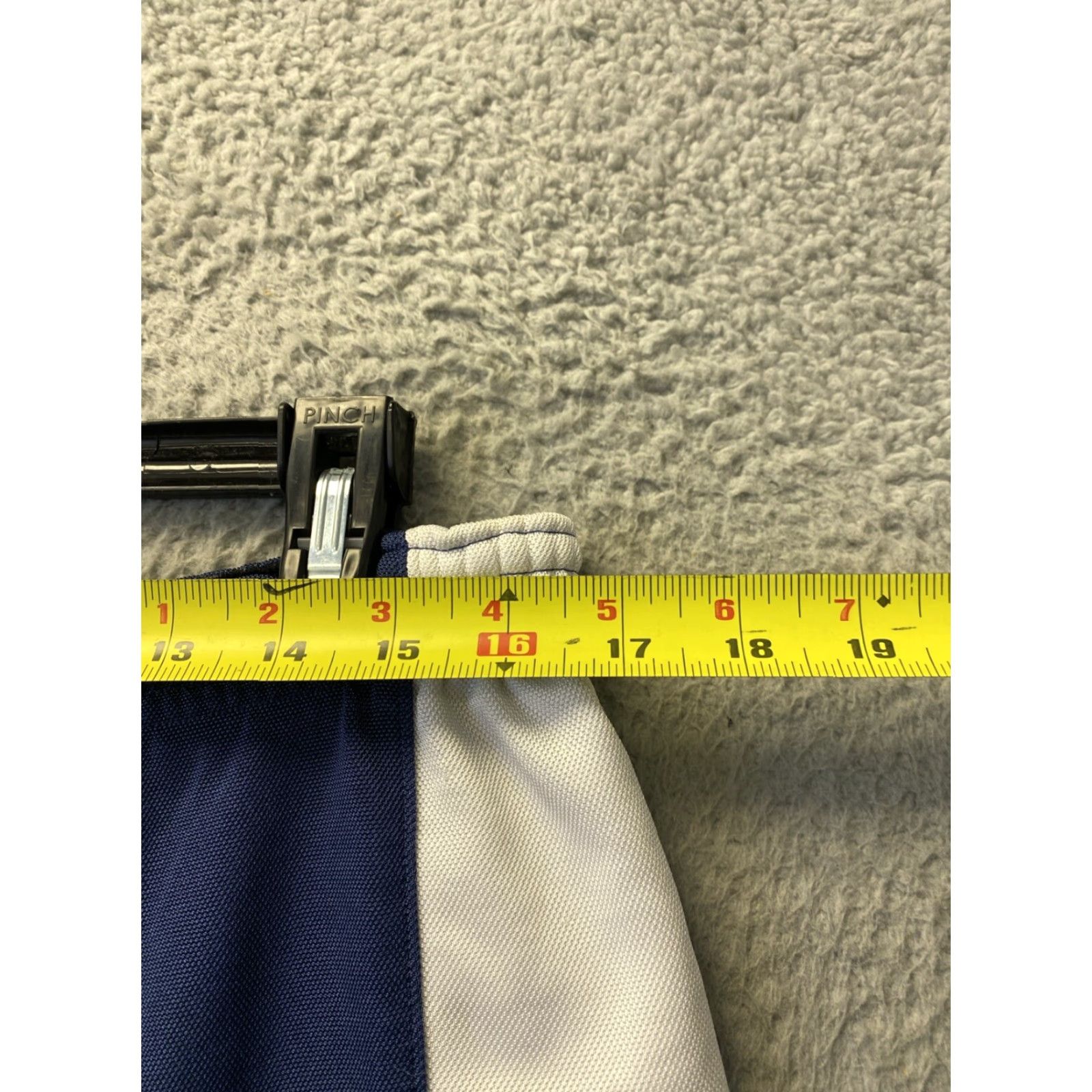 Nike Nike Dri-Fit Running Shorts M Blue White Women Pockets Colorblock 123-11 Size 32" / US 10 / IT 46 - 3 Thumbnail