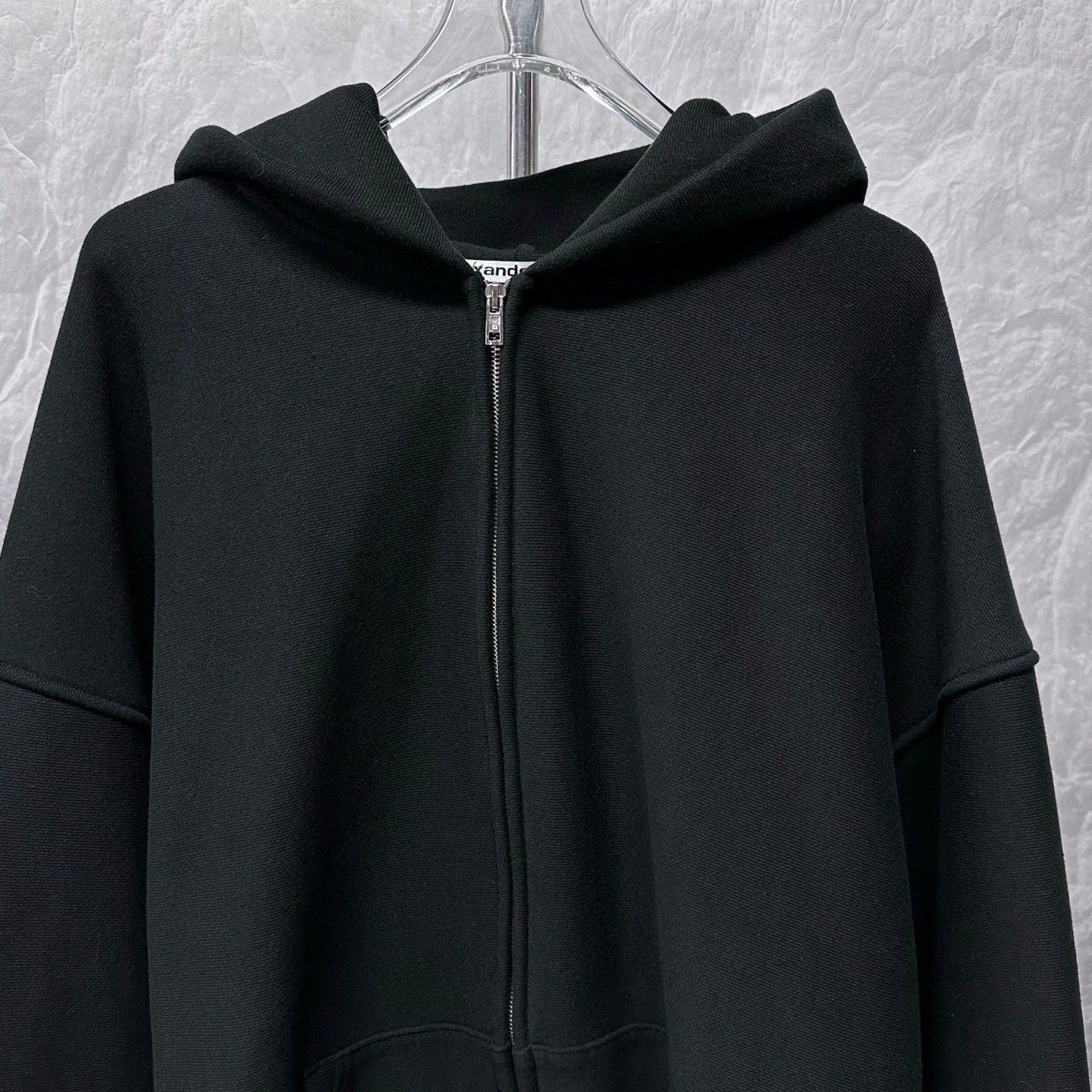 Alexander Wang alexander wang logo hooded sweatshirt in black Size US XS / EU 42 / 0 - 2 Thumbnail