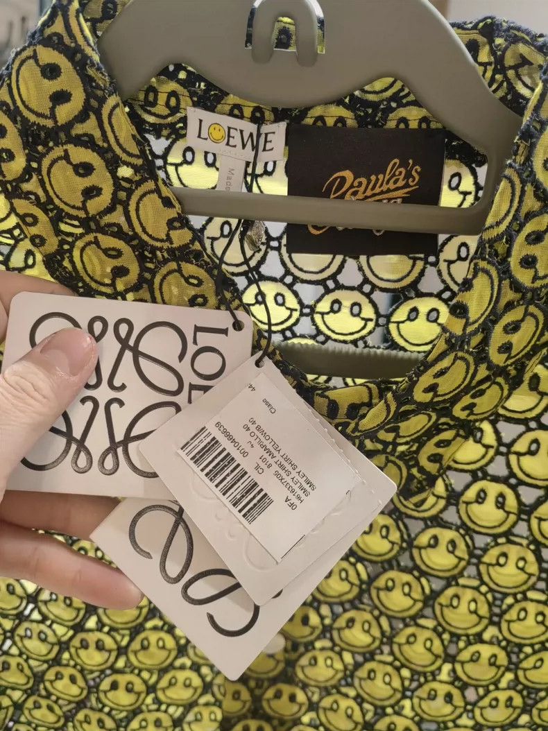 Loewe LOEWE size40 Smiley co-branded shirt Size US XXS / EU 40 - 3 Thumbnail