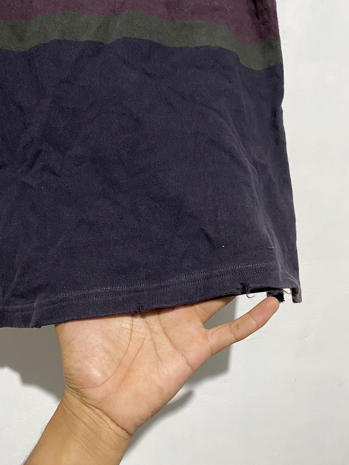 20471120 × Japanese Brand Vintage industrie distressed rugby poloshirts Size US S / EU 44-46 / 1 - 4 Thumbnail
