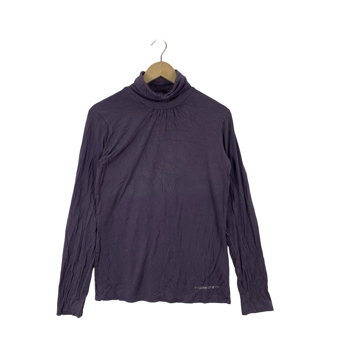 Other NEWPENNY Embellished Logo Turtleneck Sweatshirt Sweater Size US S / EU 44-46 / 1 - 3 Thumbnail