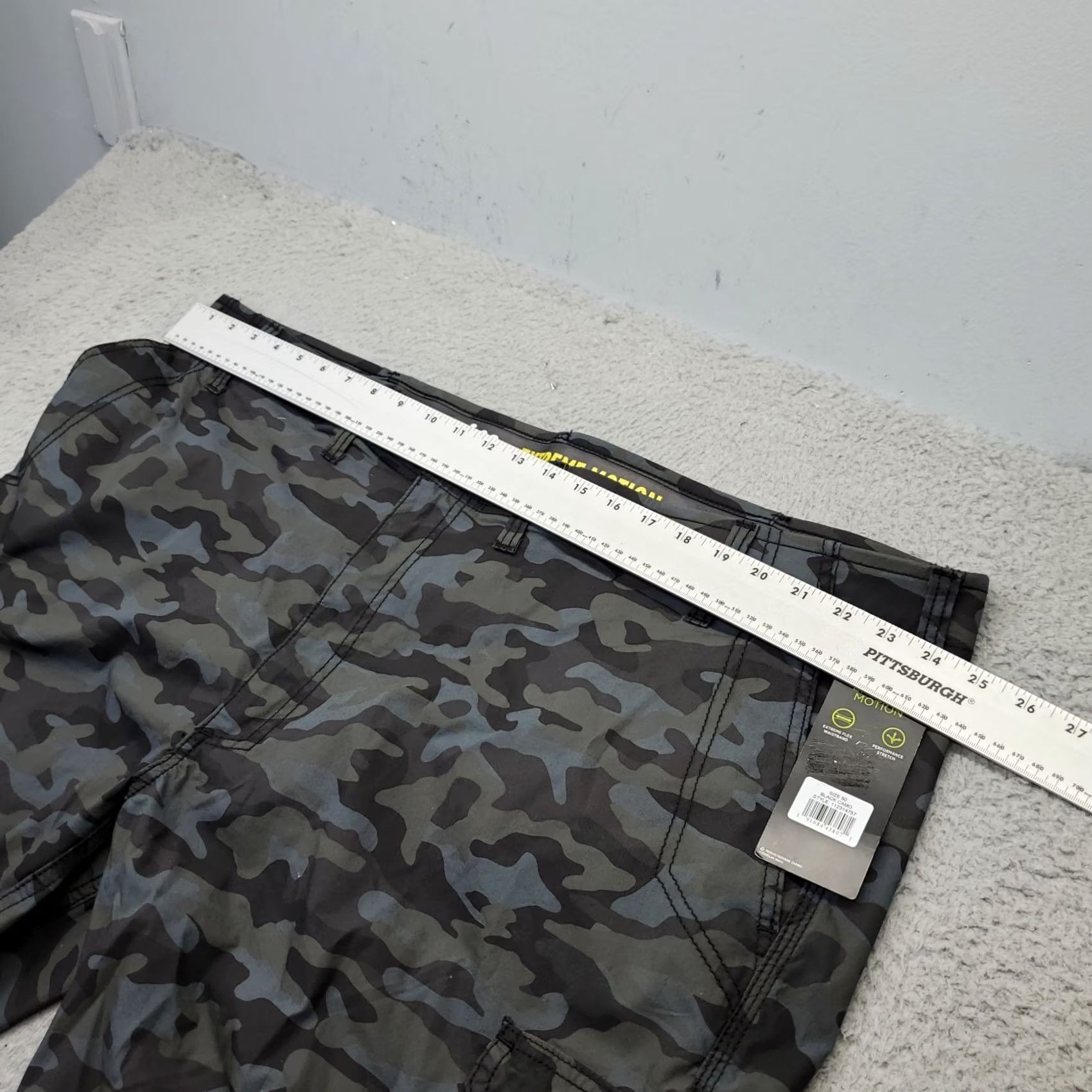 Lee Lee Women's 50 Multicam Camo Extreme Motion Crossroad Cargo Shorts Cargo Pocket Stretch Size 36" / US 14 / IT 50 - 3 Thumbnail