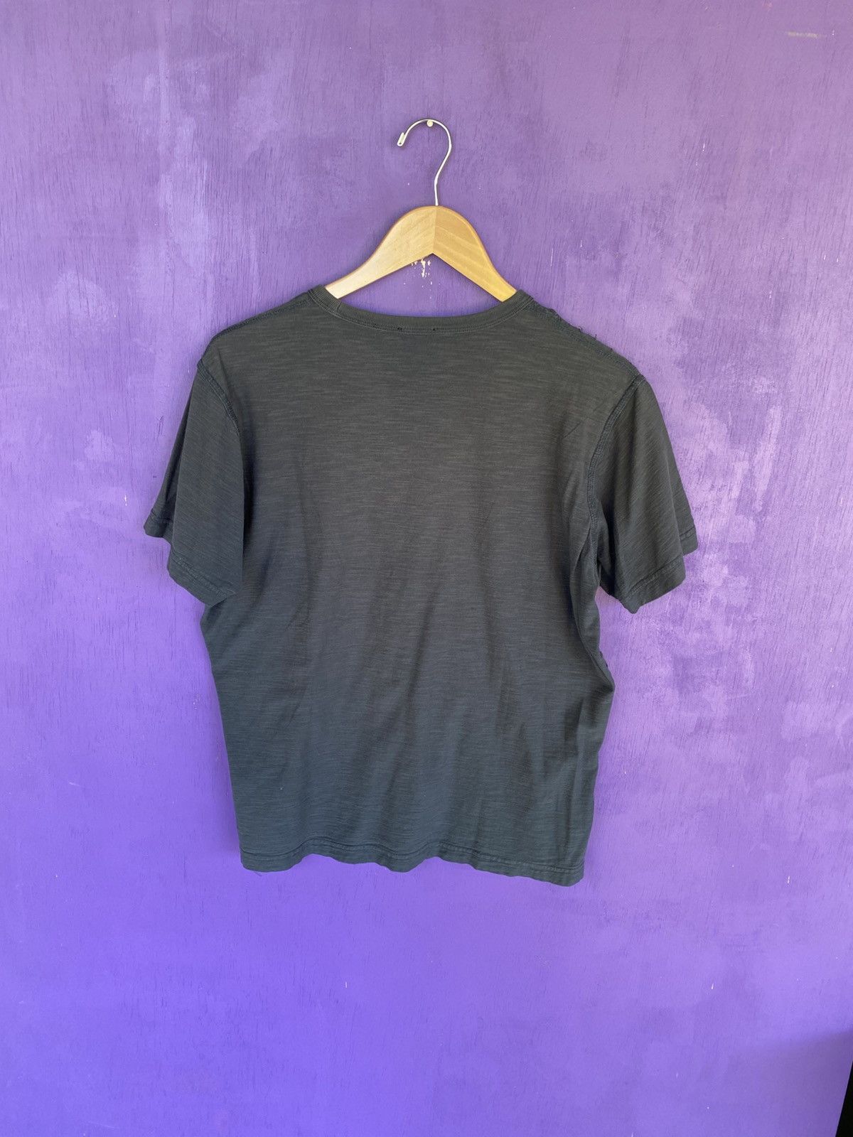 Diesel Vintage Y2K Diesel essential faded blank t-shirt Size US M / EU 48-50 / 2 - 2 Thumbnail