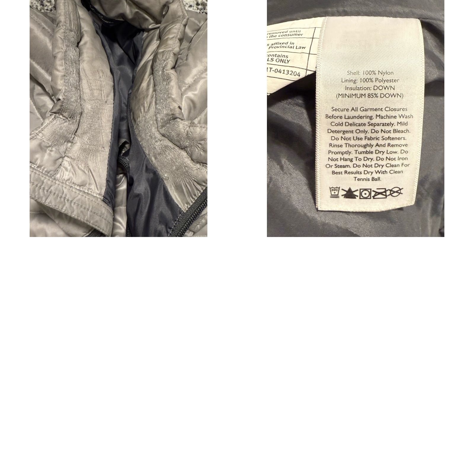 Eddie Bauer Eddie Bauer Travex Quilted Down Puffer Jacket EB700 Men’s 2XL Gray Size US XXL / EU 58 / 5 - 8 Thumbnail