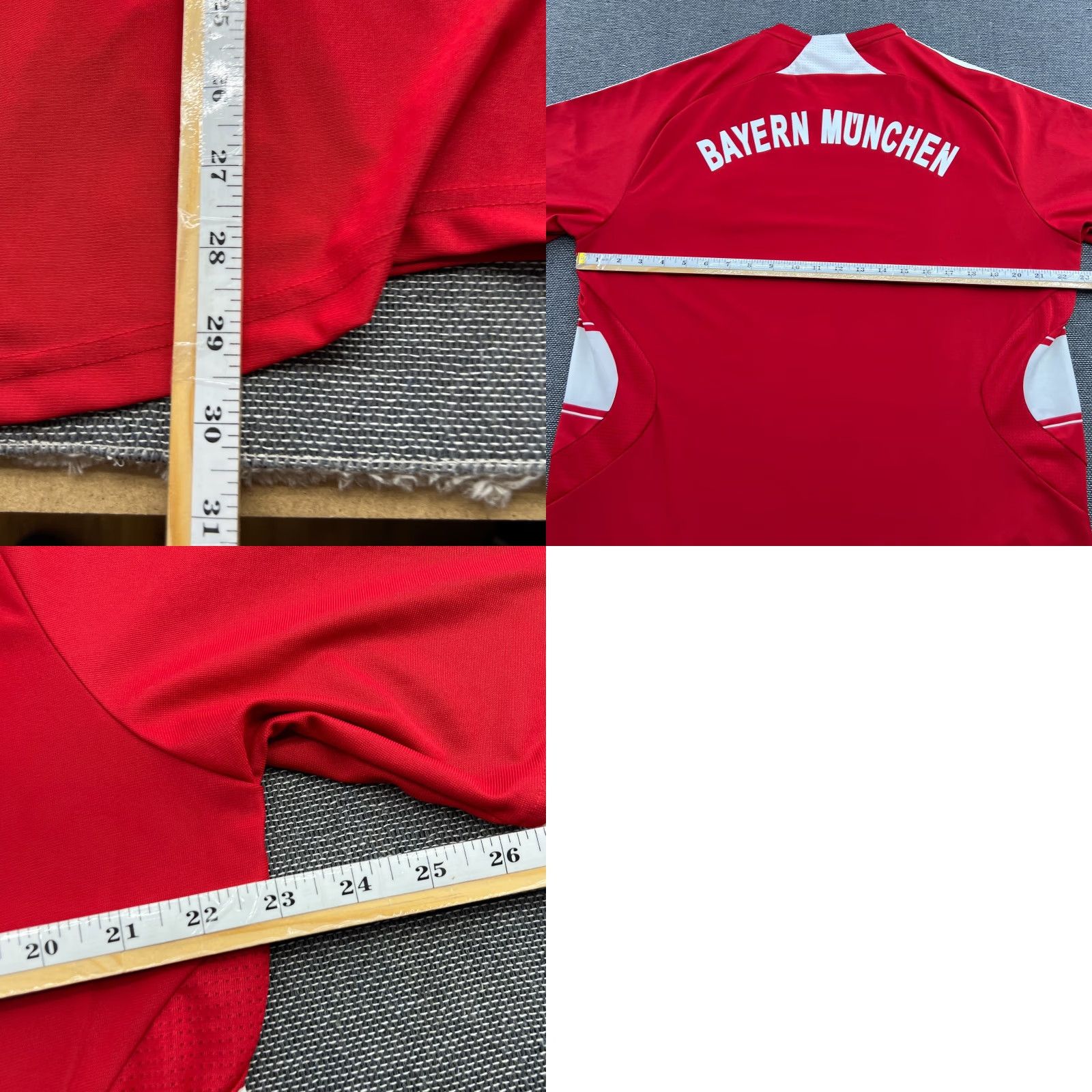 Adidas adidas Bayern Munich 2007 2008 Home Football Jersey Mens Large Shirt Size US L / EU 52-54 / 3 - 9 Thumbnail