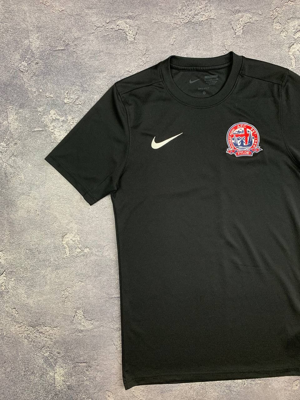 Nike Nike AFC Fylde Soccer Jersey 2017 2018 Black Dri-Fit Size US S / EU 44-46 / 1 - 2 Thumbnail